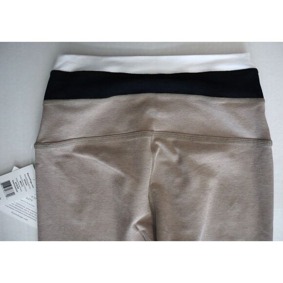 Beyond Yoga SD3545 Women's Sz M Beige Horizon Colorblock MIDI Leggings - Picture 10 of 13